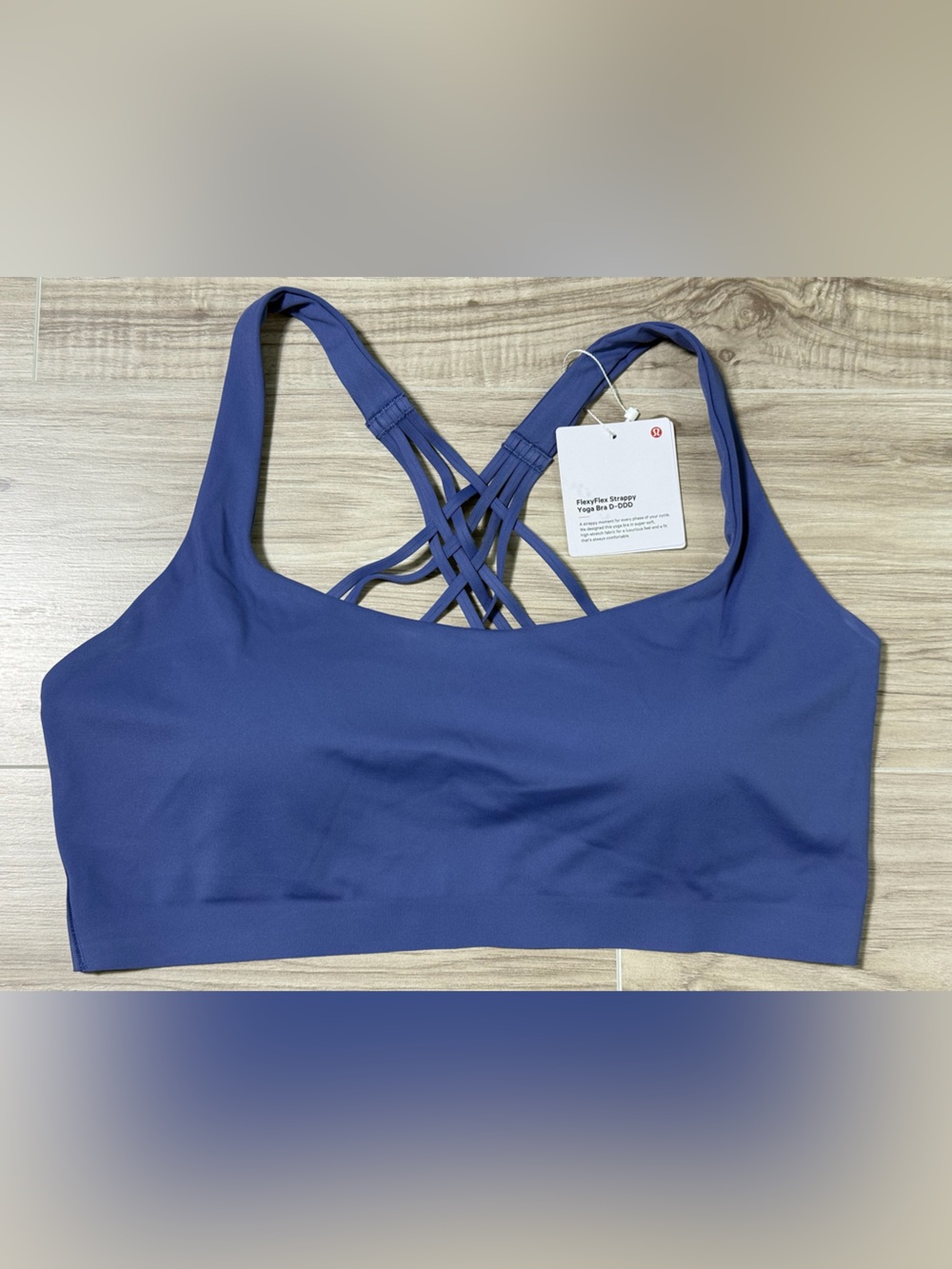NWT Lululemon FlexyFlex Strappy Yoga Bra L/XL D-DDD